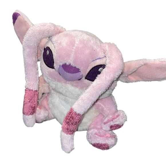 Disney Parks Lilo & Stitch Angel Plush 9" Pink Koala Stuffed Animal Toy Doll - Picture 11 of 12